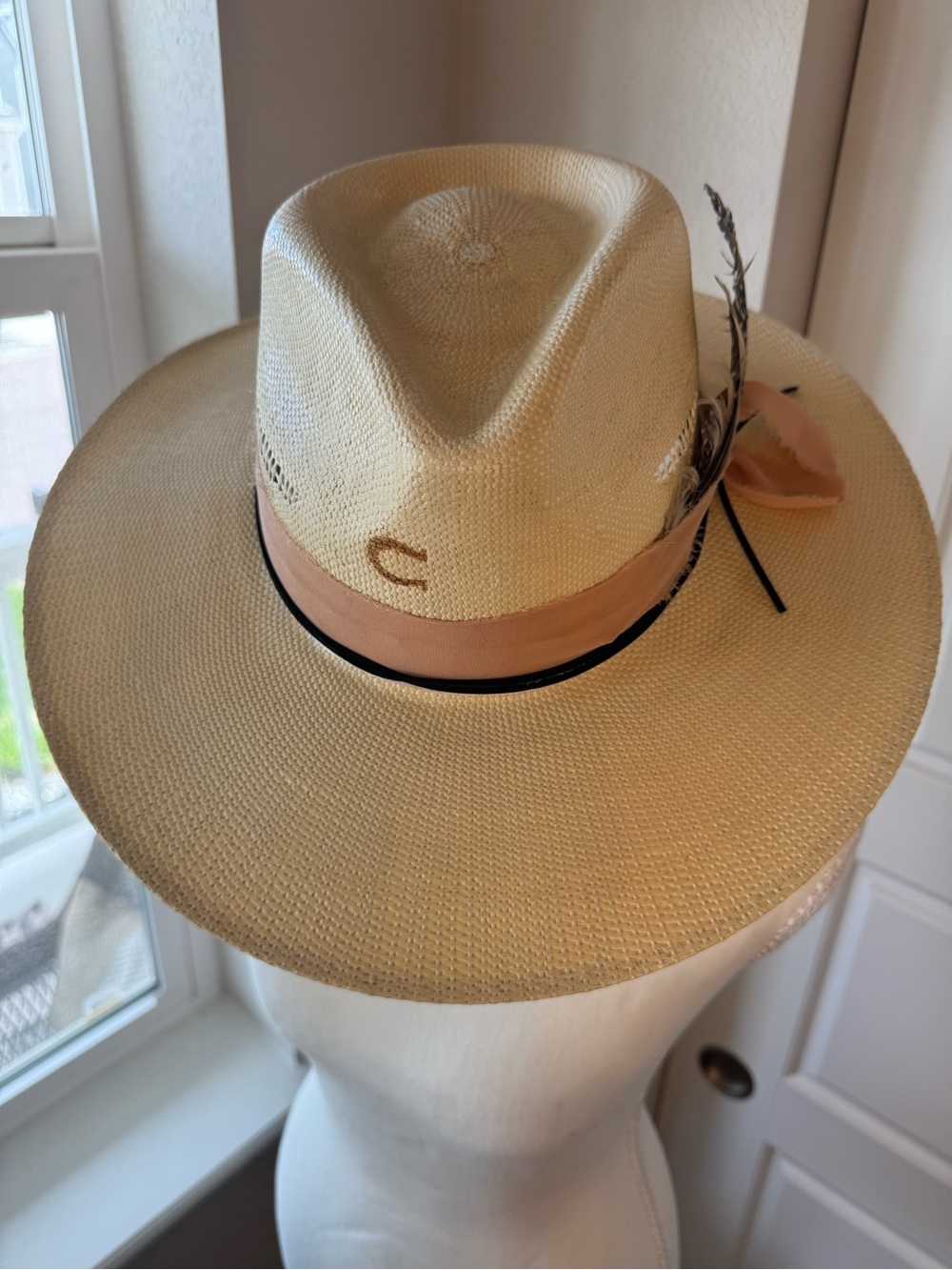 Charlie 1 Horse Straw Hat - Picture 5 of 6